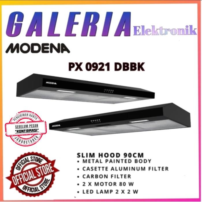 Jual Cooker hood Modena 90 cm PX 0921 DBBK | Shopee Indonesia
