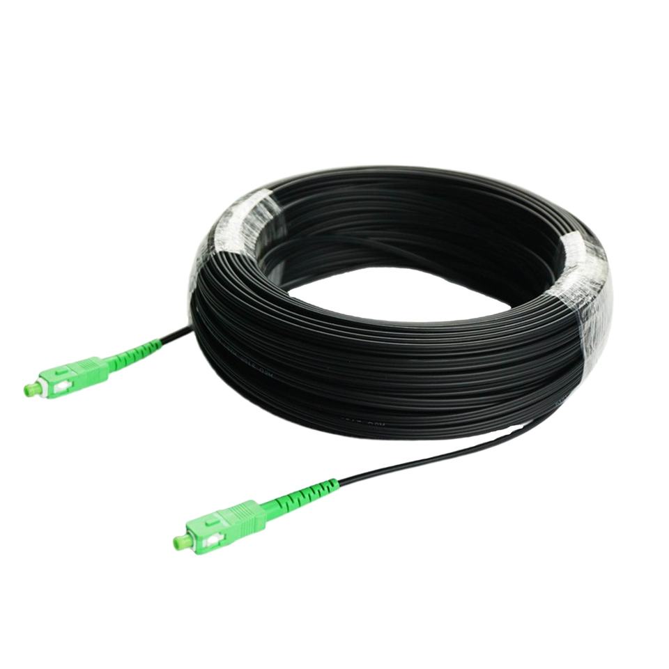 Jual HAL Optical Fiber Drop Cable SC APC 150m single mode FTTH Optic ...