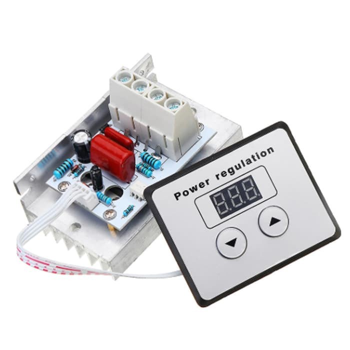 Jual Ac 220V 80A 10000W High Power Digital Scr Pwm Motor Speed ...