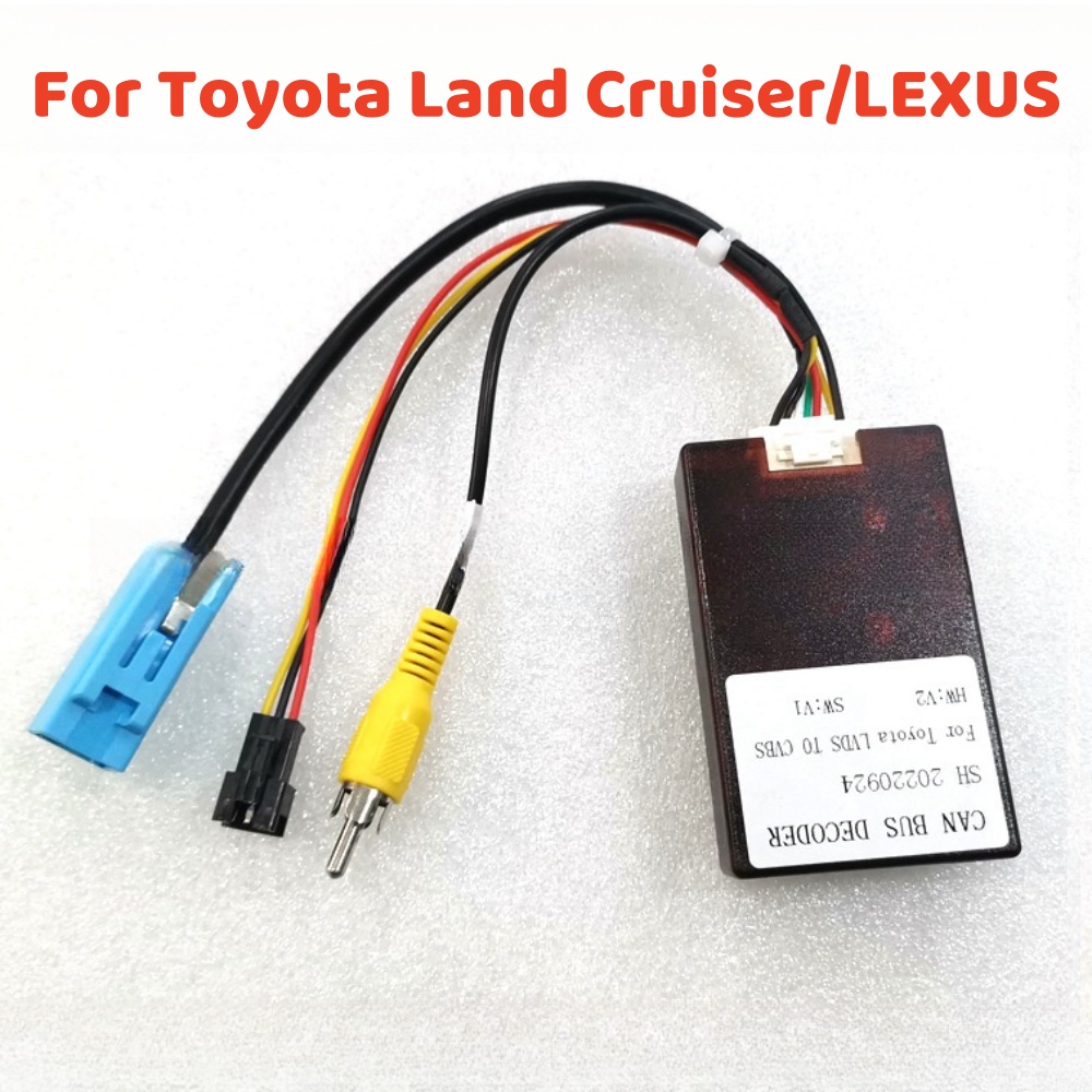 Jual NAUX Original 360 Camera Signal Decoder LVDS to CVBS Box For ...