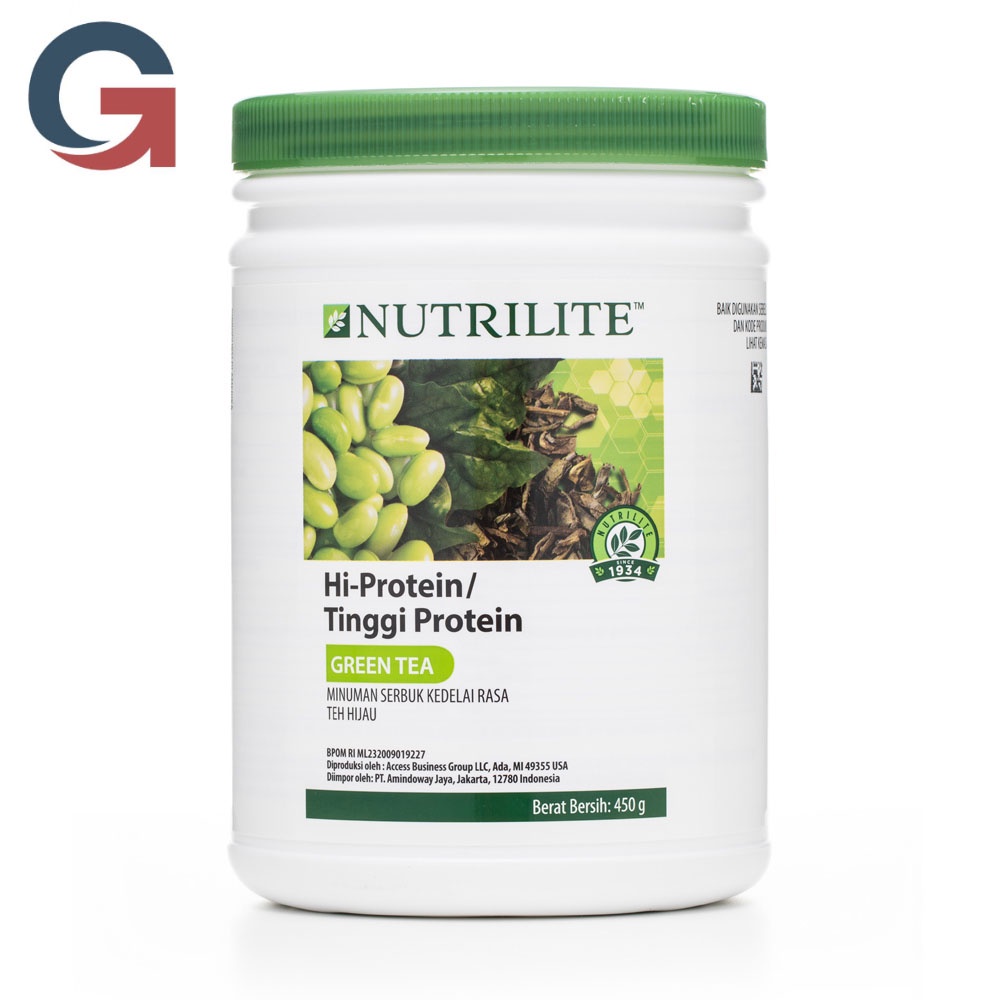 Jual Amway Nutrilite Hi-Protein Green Tea Original ready | Shopee Indonesia