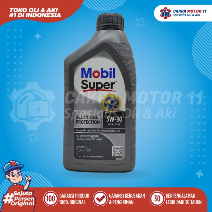 Jual Mobil Super All In One Protection 5W30 Sp 1Lt | Shopee Indonesia
