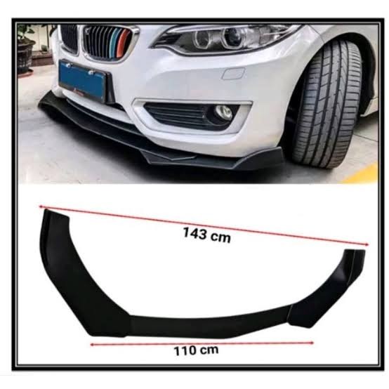 Jual front lips bumper winglet universal | Shopee Indonesia