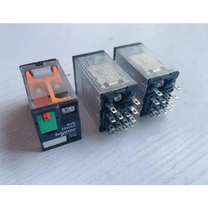 Jual Import INTERMEDIATE RELAY 14 PIN MINIATURE PLUG IN RELAY 4CO ...