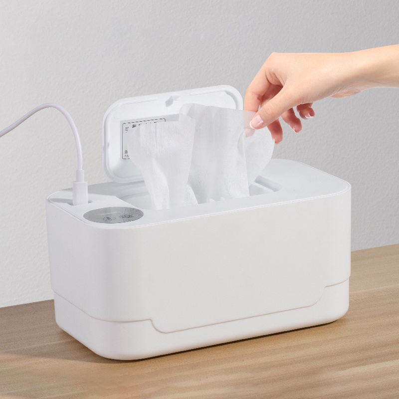Jual USB Baby Wipe Warmer LED Light Wet Wipes Keep warm Box Adjustable ...