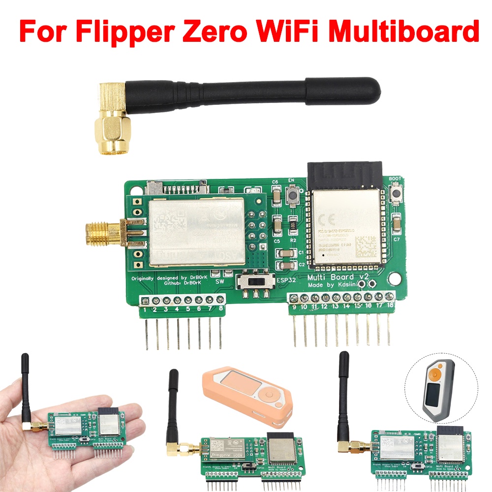 Jual For Flipper Zero WiFi Multiboard NRF24+ESP32 Development Board ...