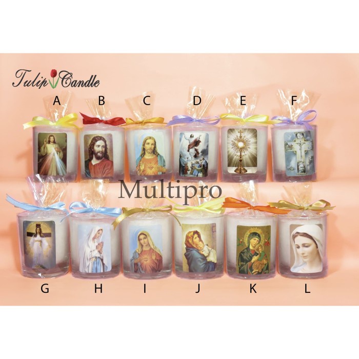 Jual Lilin Doa Gelas Kecil Sticker | Shopee Indonesia
