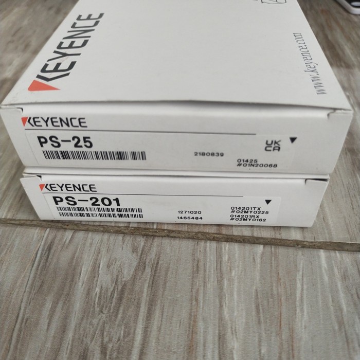 Jual 1SET KEYENCE PS-25 DAN PS201 AMPLIFIER PHOTO SENSOR DAN PHOTO ...