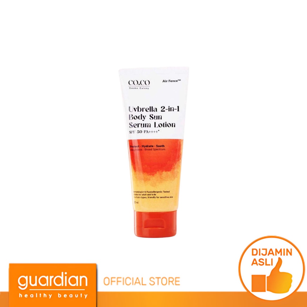 Jual Cosmo Colony Sunscreen Badan CO.CO Uvbrella 2in1 Body Sun Serum ...