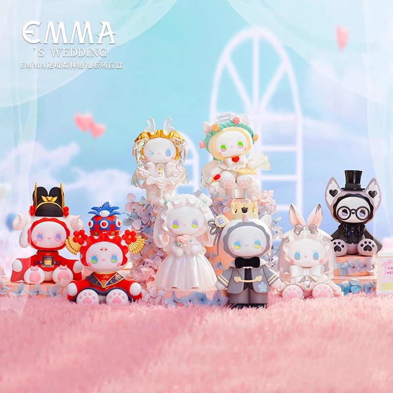 Jual Emma Secret Forest Wedding Collection Blind Box Toys Couple Rabbit ...