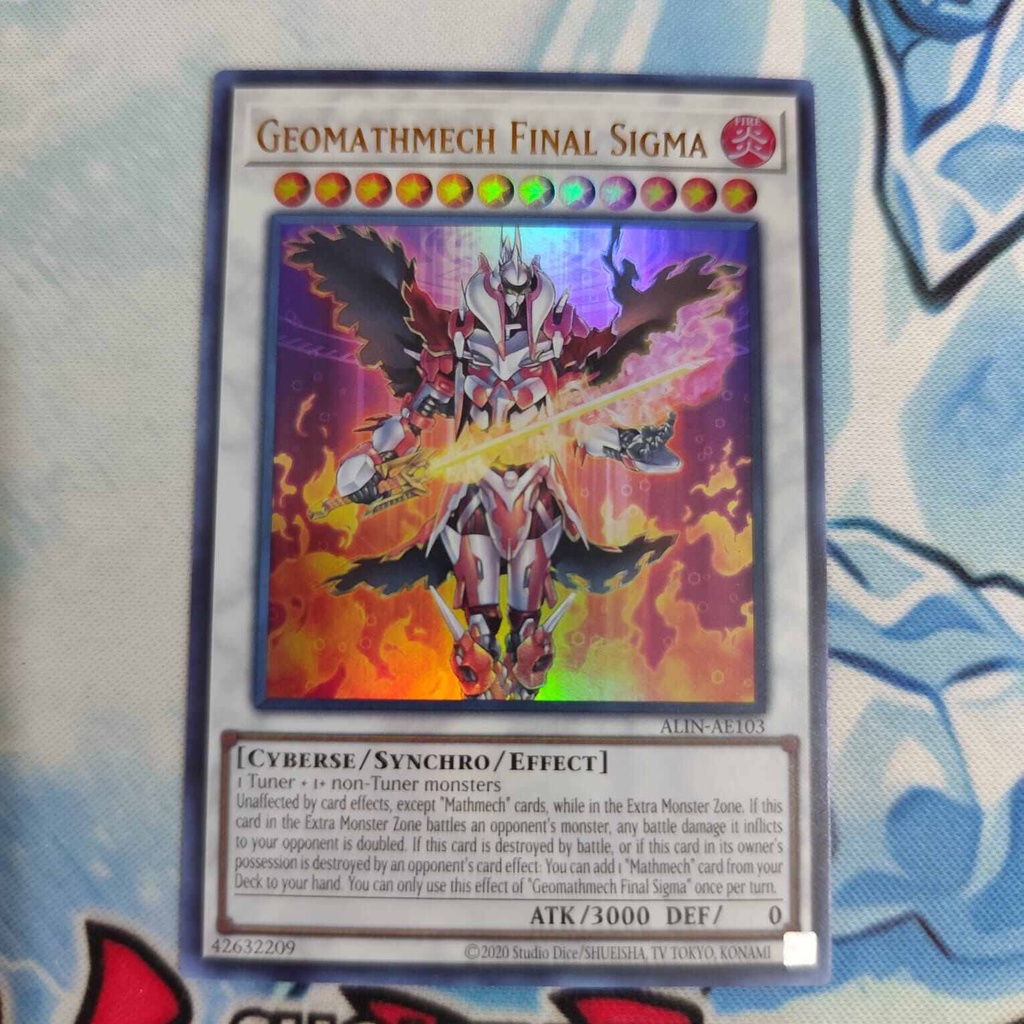 Jual yugioh AE geomathmech final sigma ALIN-AE103 UR original | Shopee ...