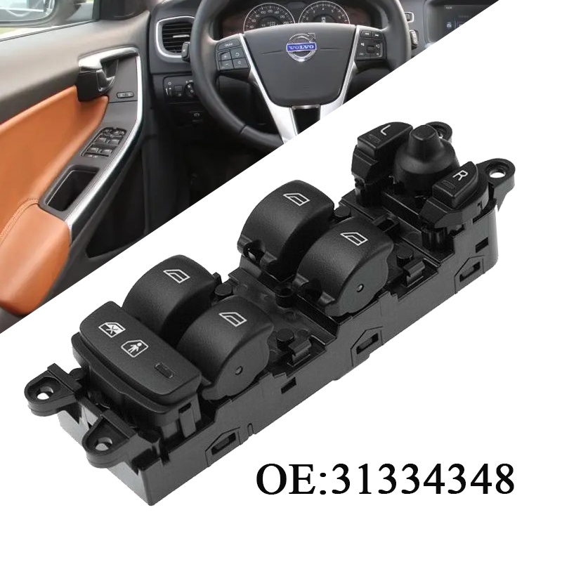 Jual NEW For Volvo V60 S60 XC60 2009-2015 Front Electric Master Window ...