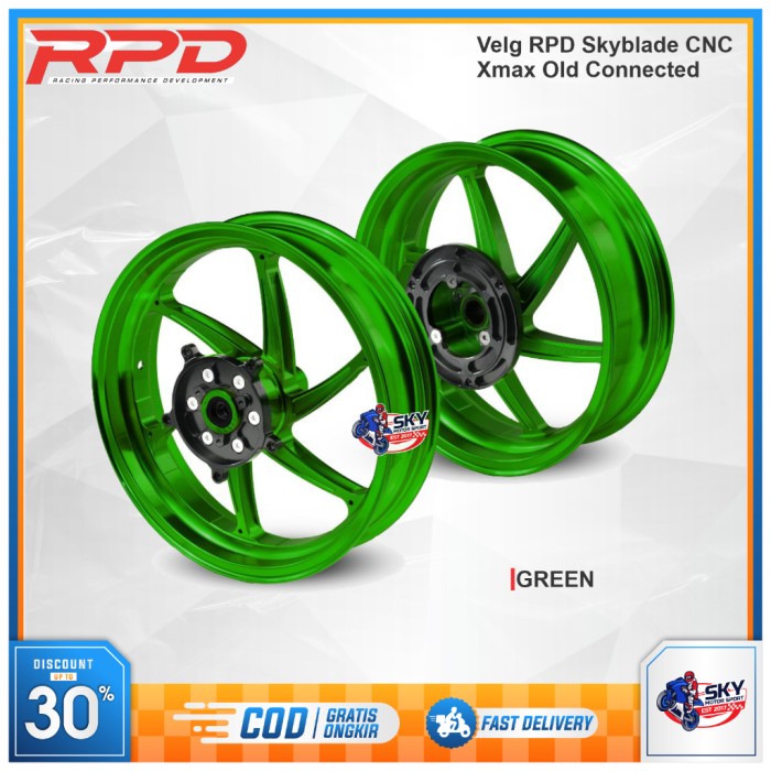 Jual Velg Skyblade Rpd Xmax Old New Connected Originall | Shopee Indonesia