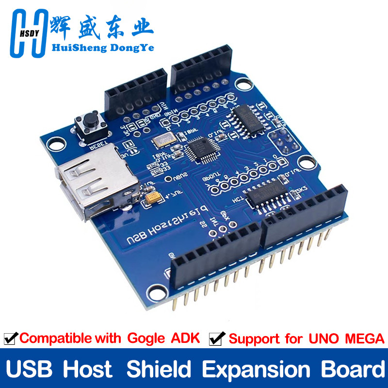 Jual BEST USB Host Shield 2.0 for Arduino UNO MEGA ADK Compatible for ...