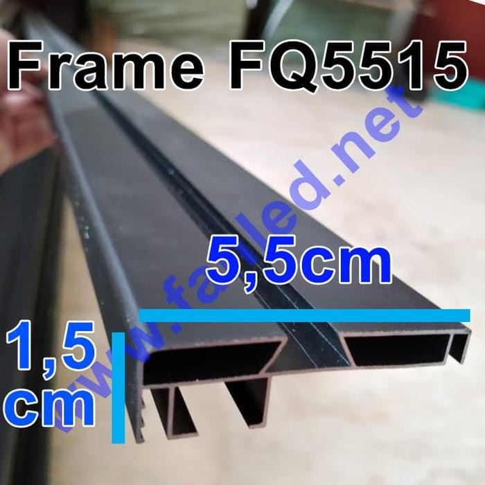 Jual Frame Casing FQ 5515 FQ5515 Running Text 1sisi Outdoor 3meter ...