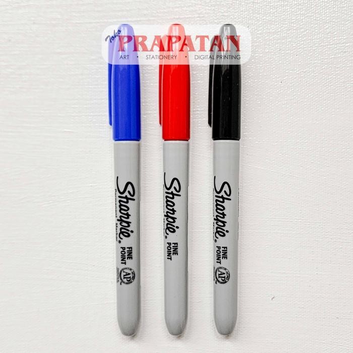 Ready JT Sharpie Fine Point Permanent Marker Spidol Permanen