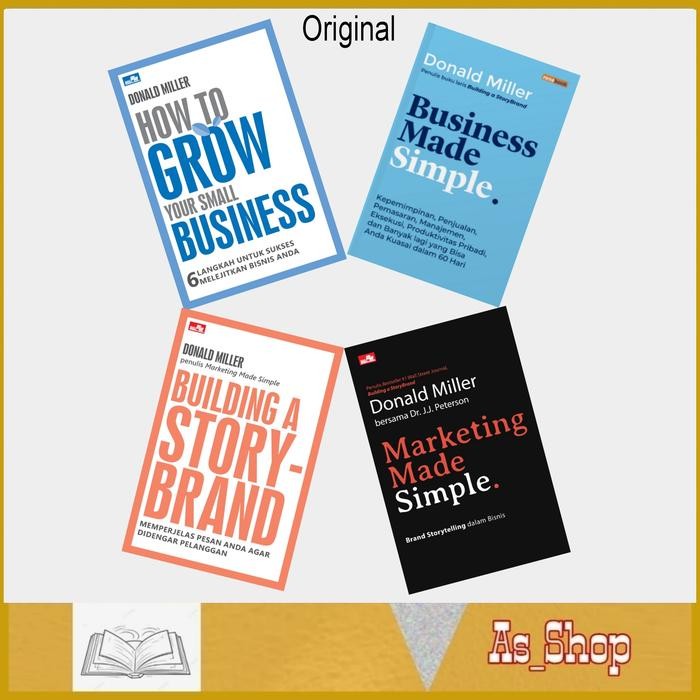 Jual Buku Building Story Brand Business Marketing Made Simple How To ...