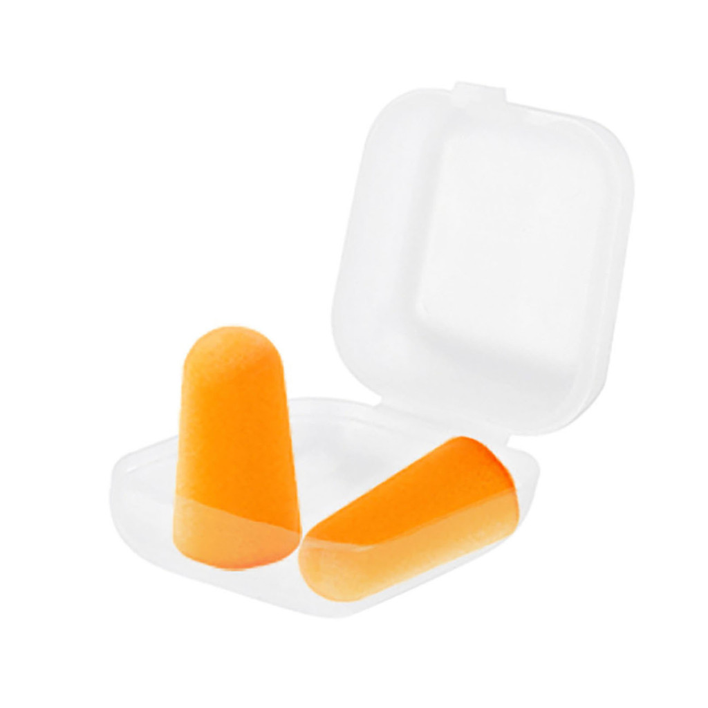 Jual Ultra Soft Sponge Earplug Sleeping Noise Cancelling Ear Plugs For ...