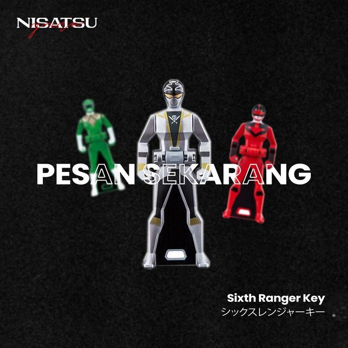 Jual New Sixth Ranger Key Gokaer Super Megaforce | Shopee Indonesia