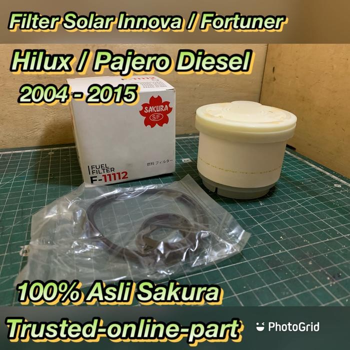 Jual NEW ` FILTER SOLAR INNOVA FORTUNER HILUX PAJERO 2004 - 2015 100% ...