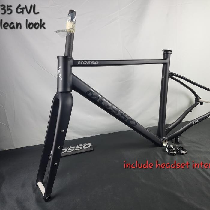 Jual MOSSO 735 GVL gravel clean look internal headset | Shopee Indonesia