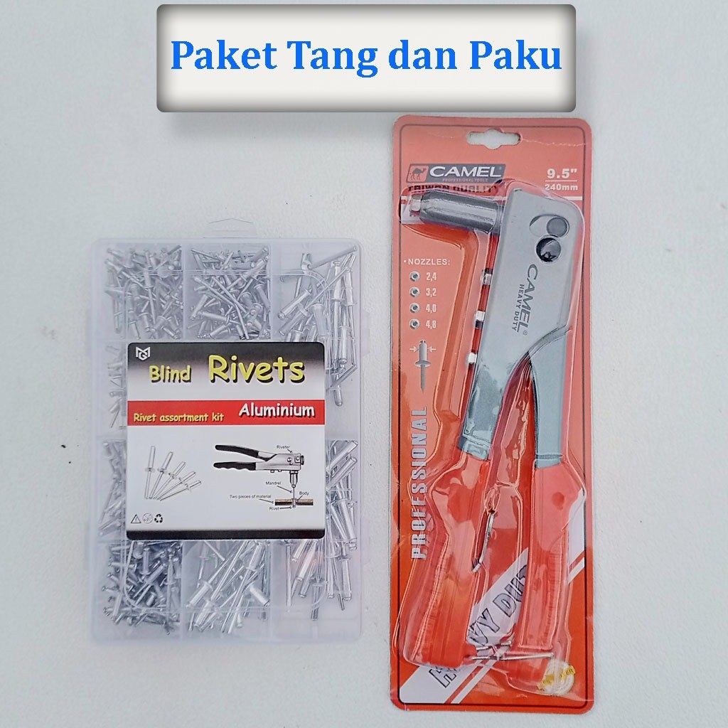 Jual Paket Paku Rivet 10 Type | Shopee Indonesia