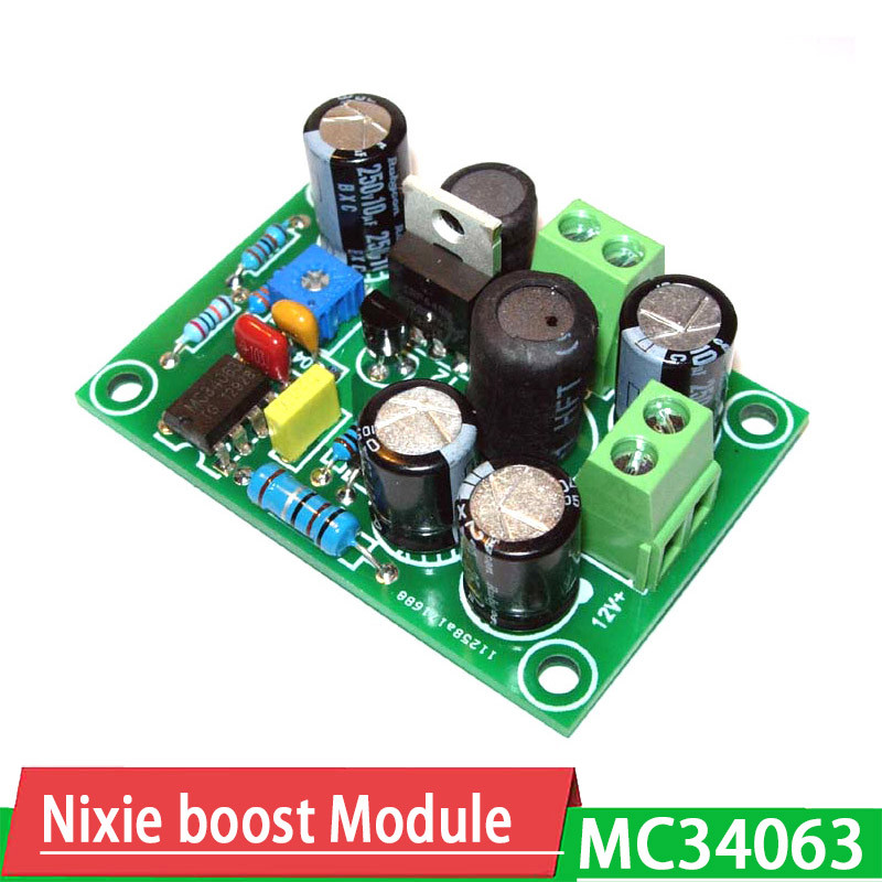 Jual Nixie Boost Modul Catu Daya Tegangan Tinggi DC 12V Hingga 90-200V ...