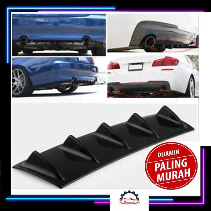 Jual REAR BODYKIT BUMPER DIFFUSER SPOILER UNIVERSAL WINGLET BUMPER ...