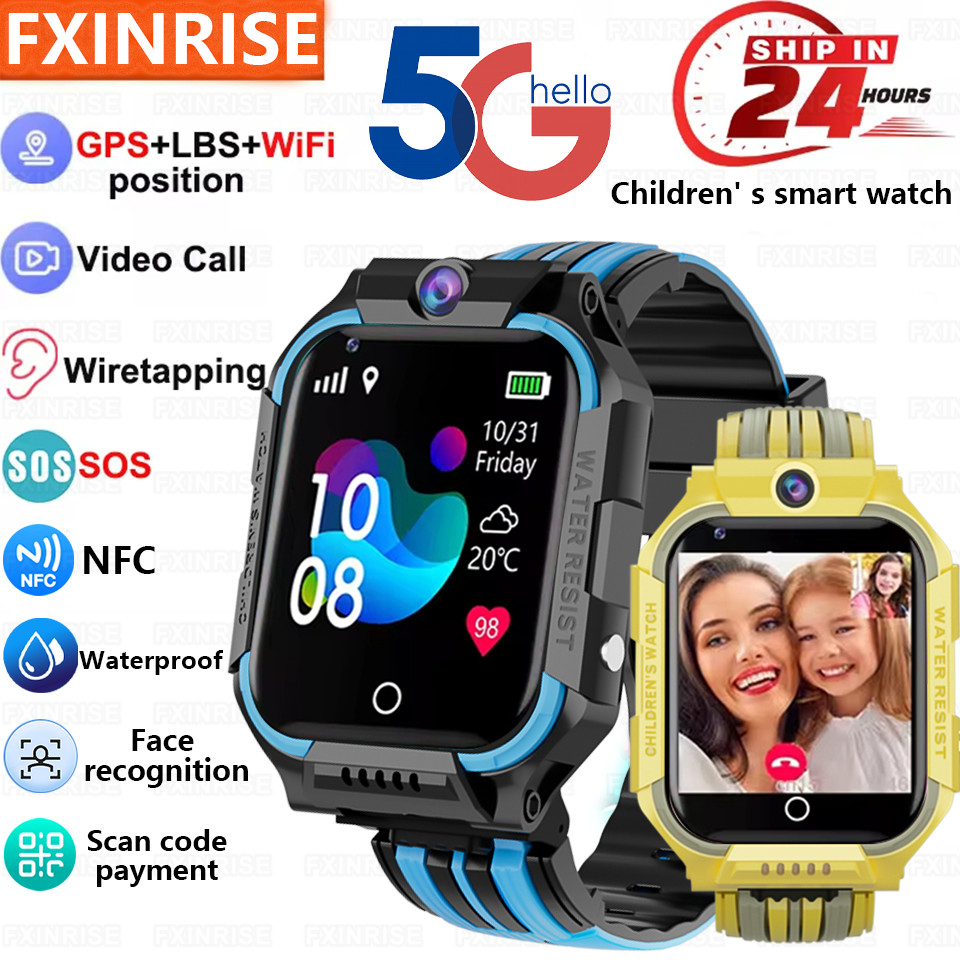 Jual 2025 New Kids Smart Watch SIM Card Video Call Phone Watch Call ...
