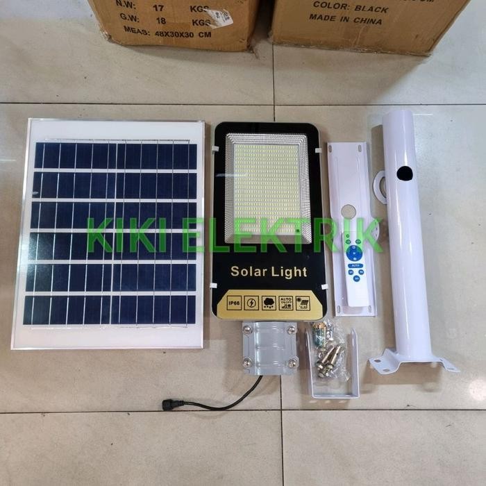 Jual PREMIUM Lampu PJU Solar Cell 600 Watt 2 in 1 FTS600 / Lampu Jalan ...