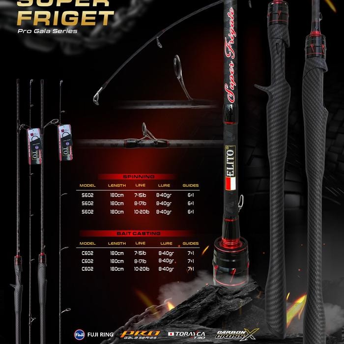 Jual Rod / JORAN ELITO SUPER FRIGATE CARBON SOLID CONCEPT 180cm ...
