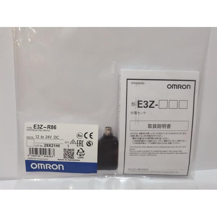E3Z-R86 Omron – Interruttore Fotoelettrico 12-24VDC – Nuovo E Pronto Alla Spedizione