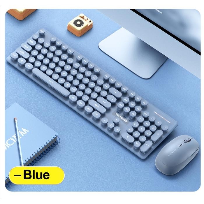 Jual [Expert] Goojodoq 2.4g Wireless Keyboard Mouse Set For Notebook ...