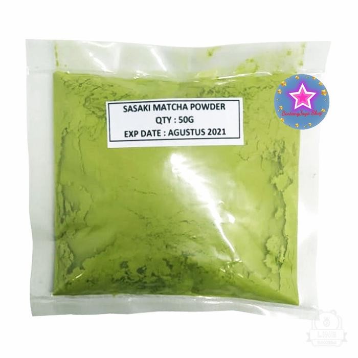Jual Pure matcha powder 50gr Sasaki / bubuk green Tea/ teh hijau jepang ...