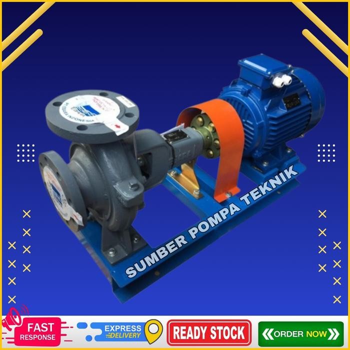 Jual Pompa Centrifugal Ebara 50X40 Fsha + Motor 0,75Kw 1Hp 1Phase 220V ...