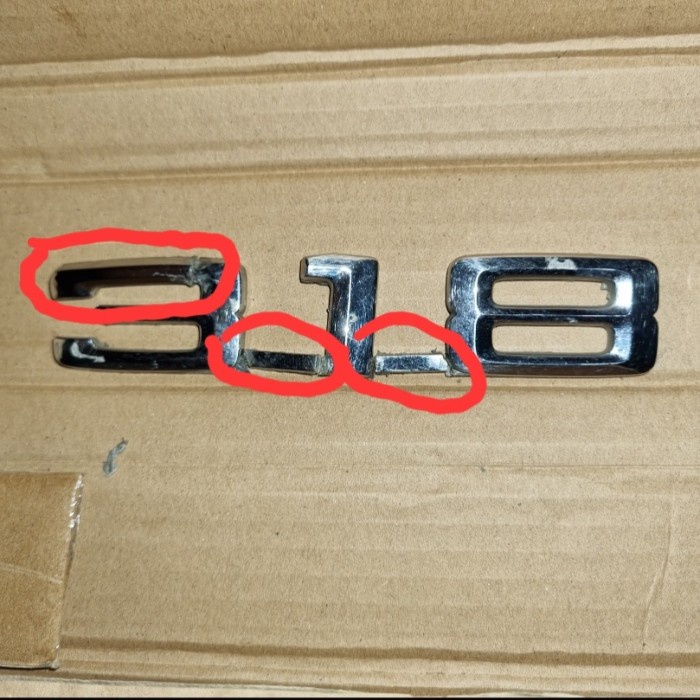 Jual Emblem Bmw E30 318I Original Laik Pakai | Shopee Indonesia