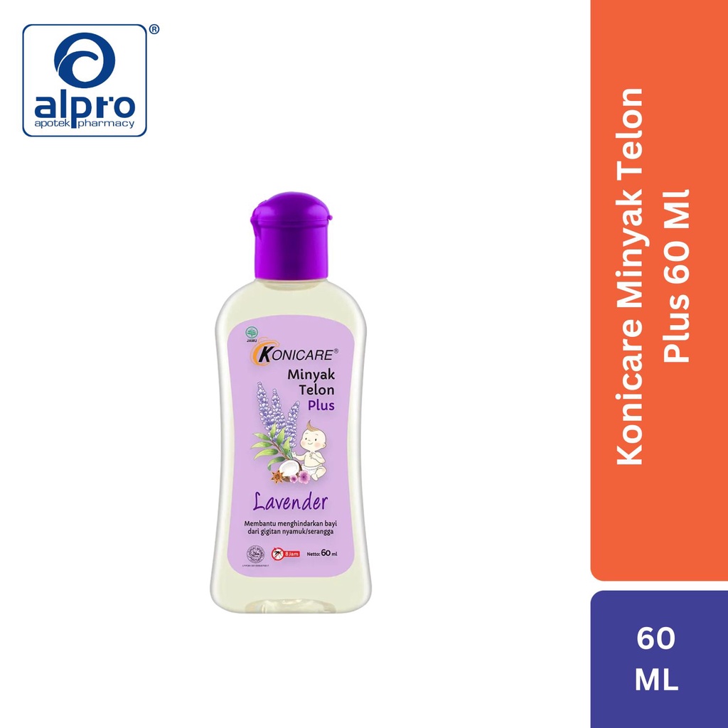 Jual Konicare Minyak Telon Plus Lavender 60Ml | Shopee Indonesia