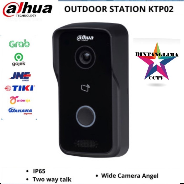Jual TERLARIS! DAHUA KTP02 video door phone intercom station ip VILLA ...