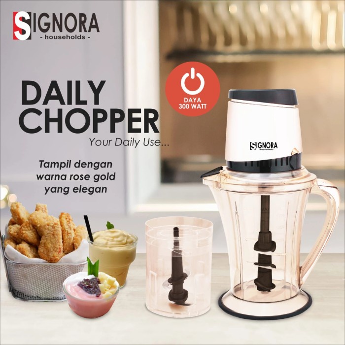 Jual Daily Chopper Signora/Chopper Signora/Penggiling daging | Shopee ...