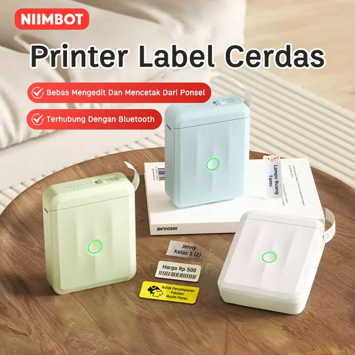 Jual Niimbot D110 Smart Thermal Label Printer Office Supplies School ...