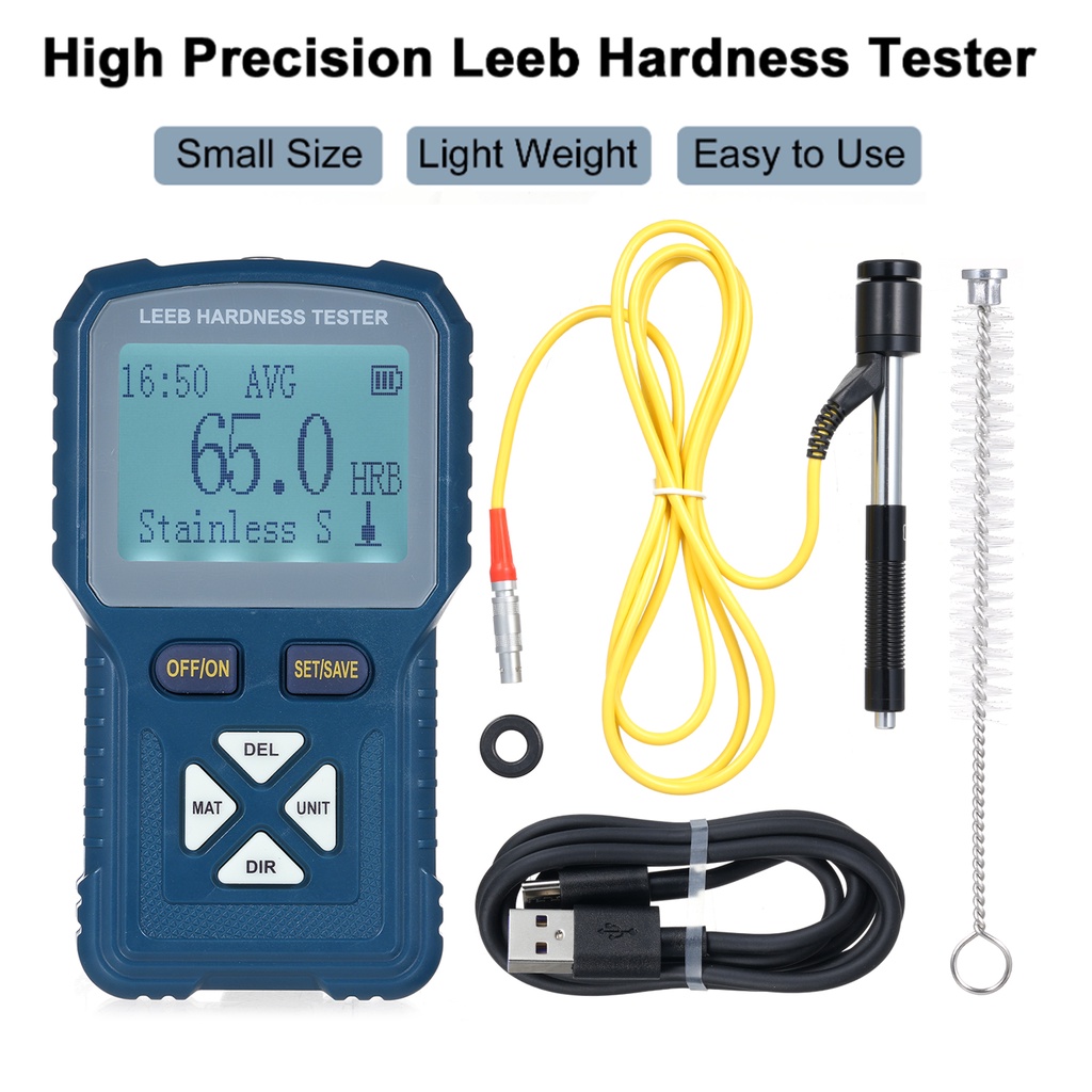 Jual High Precision Leeb Hardness Tester Metals Hardness Test Digital ...