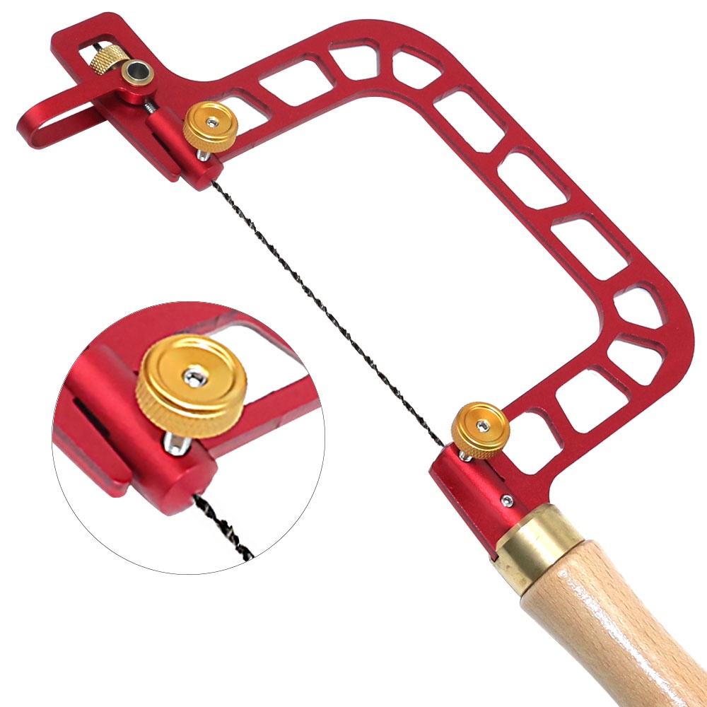 Jual Coping Saw Aluminum Coping Frame Fret Saw and Replacement Blades ...