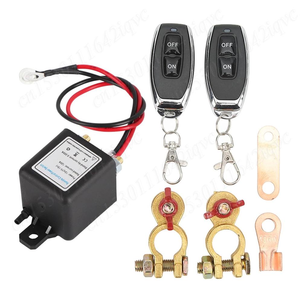 Jual Remote Battery Disconnect Switch 12V 200A Car Kill Switch Anti ...