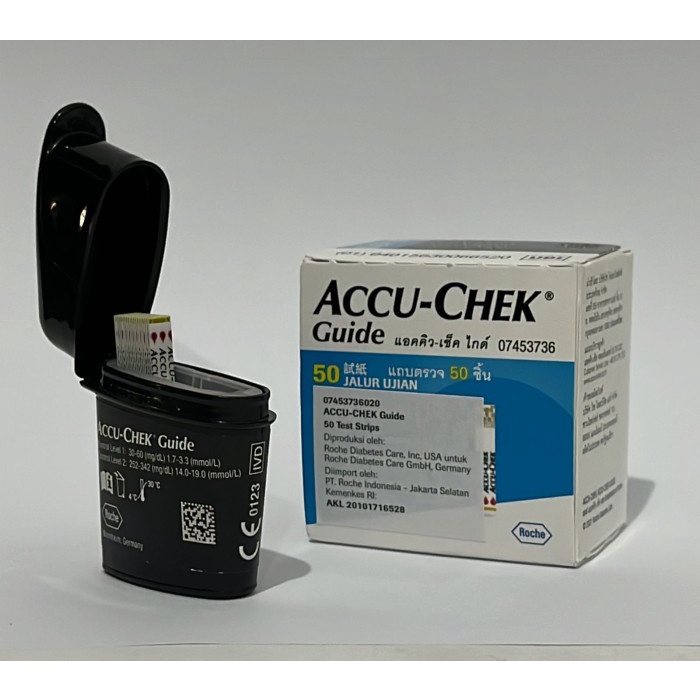 Jual ACCU CHEK GUIDE STRIP ISI 50 | Shopee Indonesia
