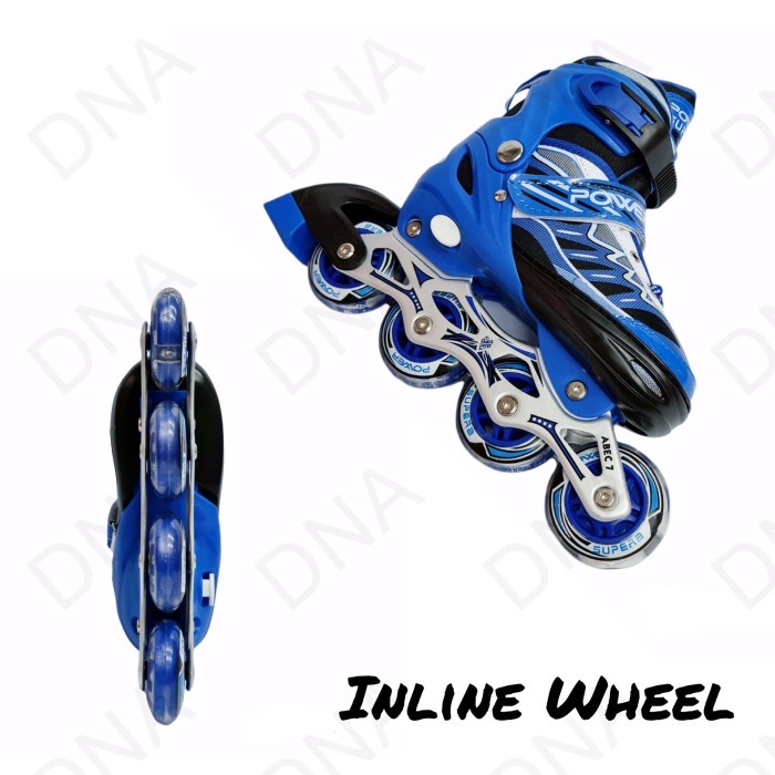 Jual Sepatu Roda Power Superb Bajaj Biru (+ Baut Bajaj) | Shopee Indonesia