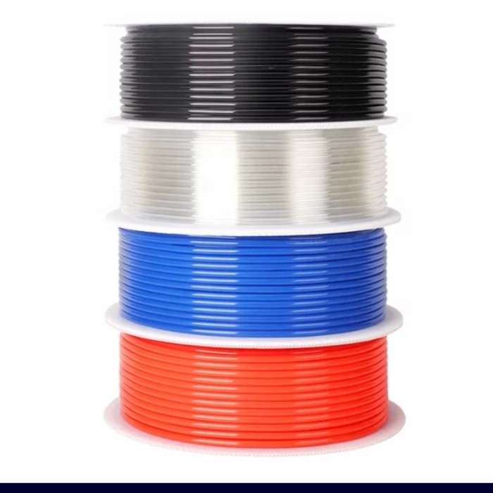 Sourcing Map 4mm X 2.5mm Pneumatic Air PU Hose Pipe Tube 10 Meter 32.8ft Red
