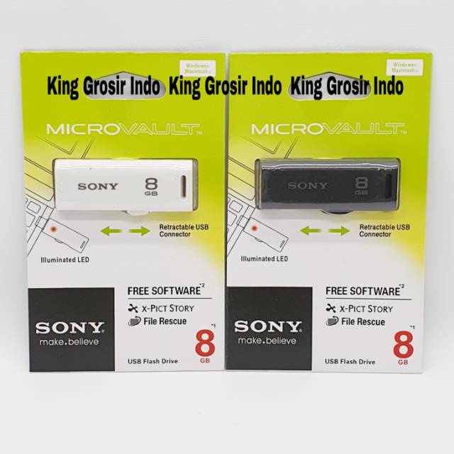 Jual TerLengkapDong- Flashdisk SONY 8GB 8 GB USB Original OEM ...