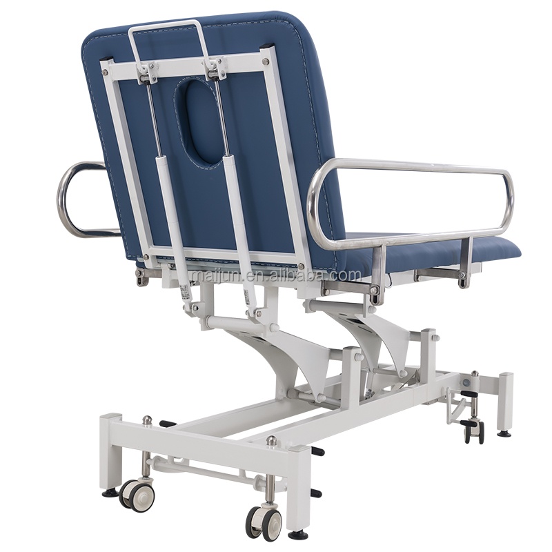 Jual New Electric adjustable clinic and hospital examination table one ...