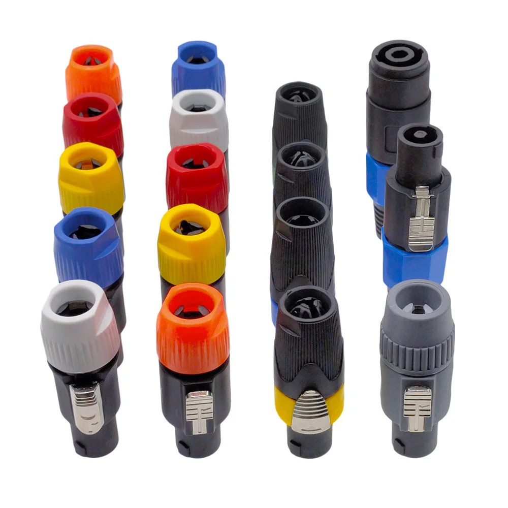 Jual New 5PCS Speaker Powercon Connector 4 Core Professional Audio ...