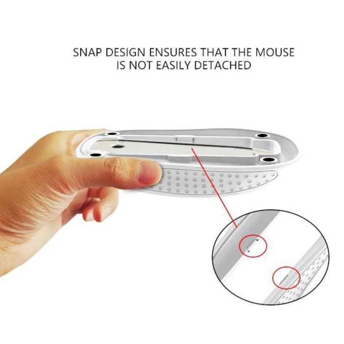 Jual Jaya - Casing Mouse Booster Nirkabel Basis Pengisian Daya ...